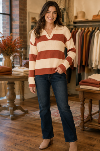 The Weekend Stripe Sweater
