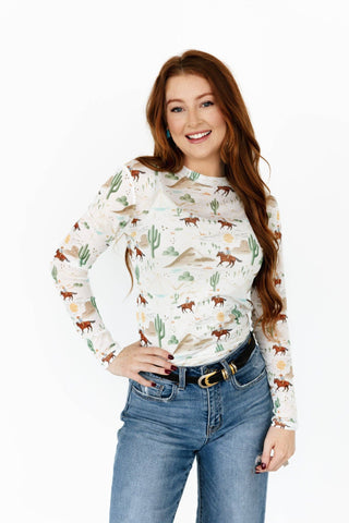 Range Cowboy Mesh Top