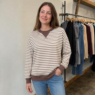 The Everyday Striped Pullover