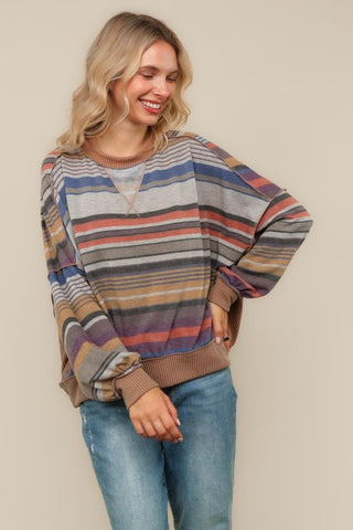 Meet Me at the Lake Pullover Knit Top
