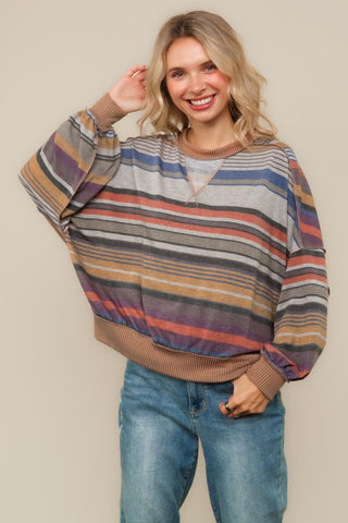 Meet Me at the Lake Pullover Knit Top