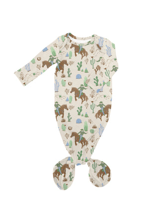 Knotted Saddle Up Cowboy Gown