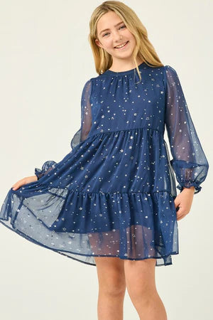 Dancing The Night Sky Away Girls Dress