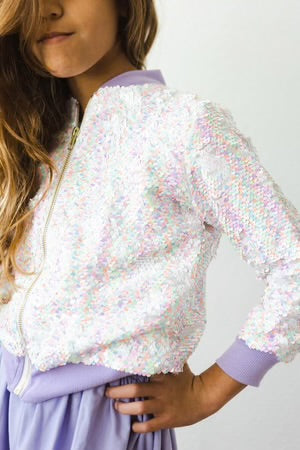 UNICORN FLIP SEQUIN JACKET