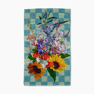 Flower Bouquet Tea Towel