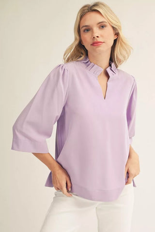 Bubble Ruffle Top