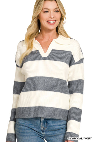 The Weekend Stripe Sweater