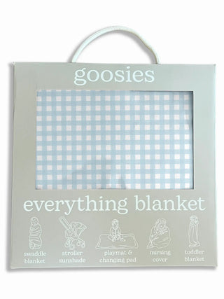 Blue Gingham Everything Blanket